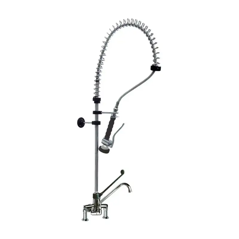 Unité de prérinçage Classic 1130 mm avec robinet - Mélangeur à deux trous