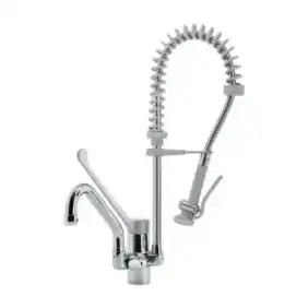 Unidad de prelavado Klarco Shrink de 600 mm - Mezclador de palanca larga