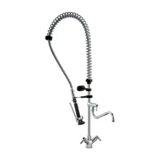 Klarco Styl 1080 mm forspylerenhet - blandebatteri med spak-handtak