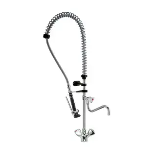 Klarco Styl 1080 mm Pre-Rinse Unit – Triangular-Knob Mixer
