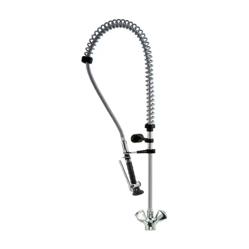 Klarco Styl 1081 mm Voorspoelunit - Driehoekige Knop Mengkraan