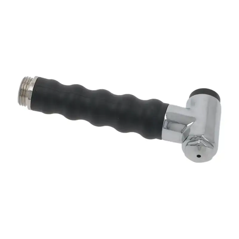 Tête de douche noire Ø ½″ Mâle - RDF Rubinetterie del Friuli