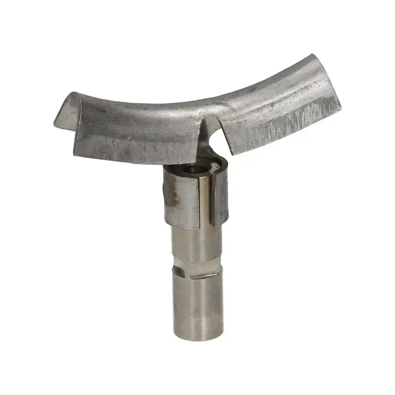 Deflector de piloto de 3 llamas de 45×44 mm - Parte para freidora Zanussi
