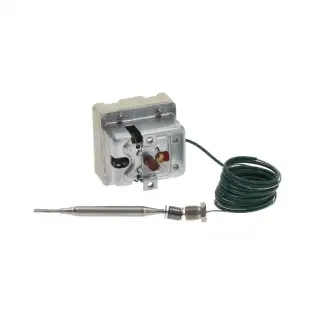EGO Thermostat Three-Phase 135°C | Manual reset thermostat with 1490 mm capillary