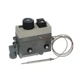 Válvula de ajuste para fritadeira de 110 a 190 °C | controle de temperatura de precisão