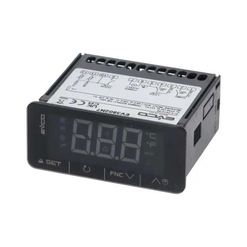 EVCO EV3802N7控制器 - 230V，16A压缩机，8A辅助