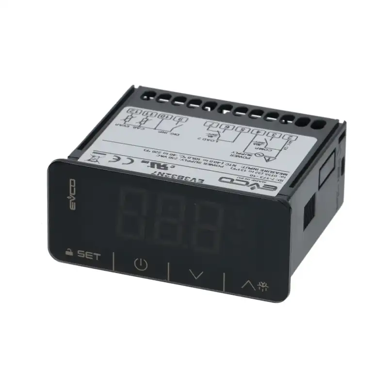 EVCO EV3B32N7 Controller - 230 V Dubbele Relais, Energiebesparing