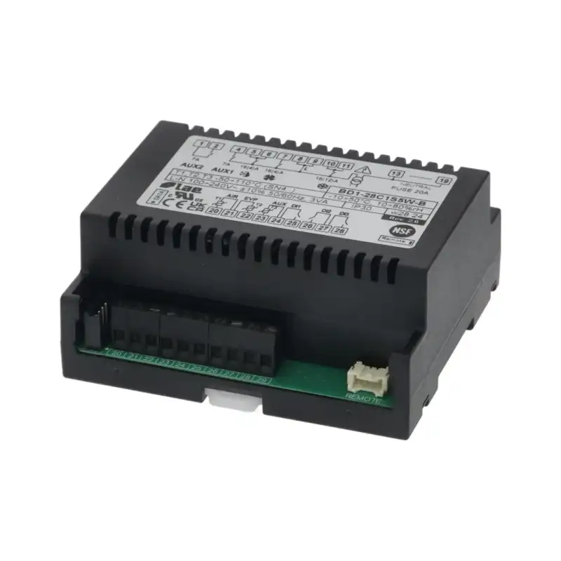 LAE BD1-28C1S5W-B - 230V 5-Relay Controller met 2 NTC-ingangen