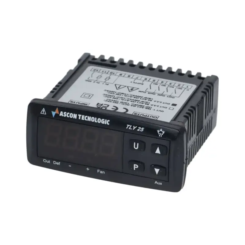 Controlador ON-OFF Tecnologic TLY25H | 100-240V, Dupla Sonda
