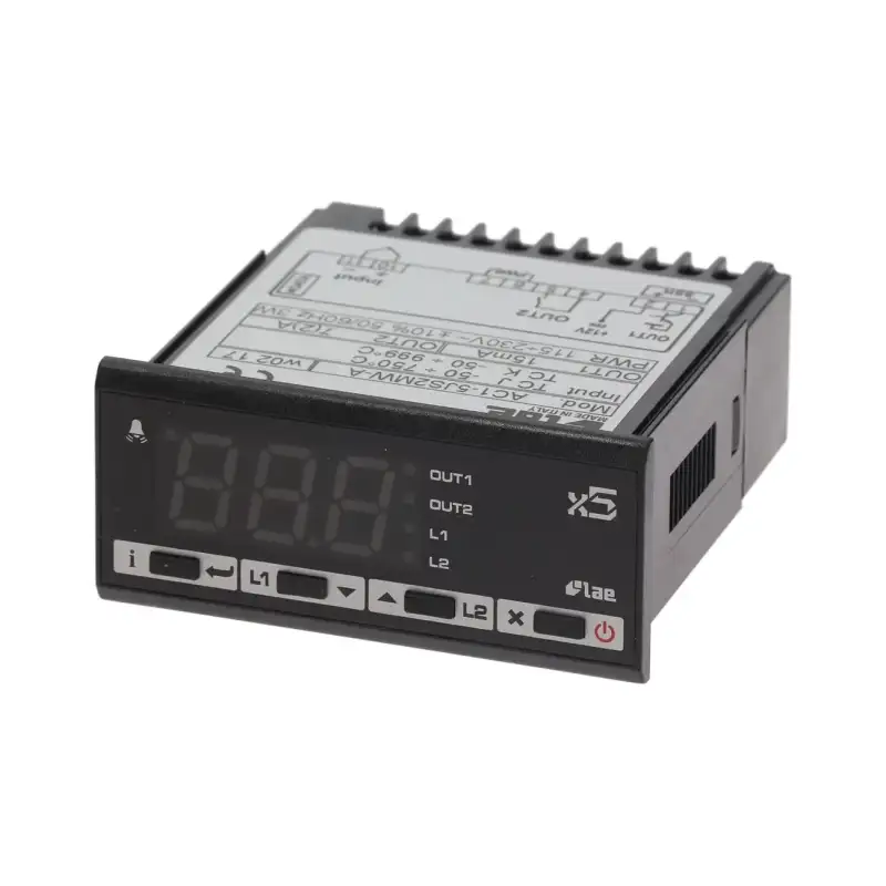 Termostato de doble punto de ajuste LAE AC2-5JS2MW-A | 115-230V