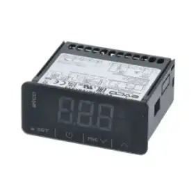 EVCO EVK411 Thermostat | 0–250 °C TCJ/TCK/PT100 Unterstützung
