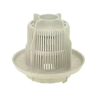 Filtro dell'acqua da 89 mm per lavastoviglie Zanussi.