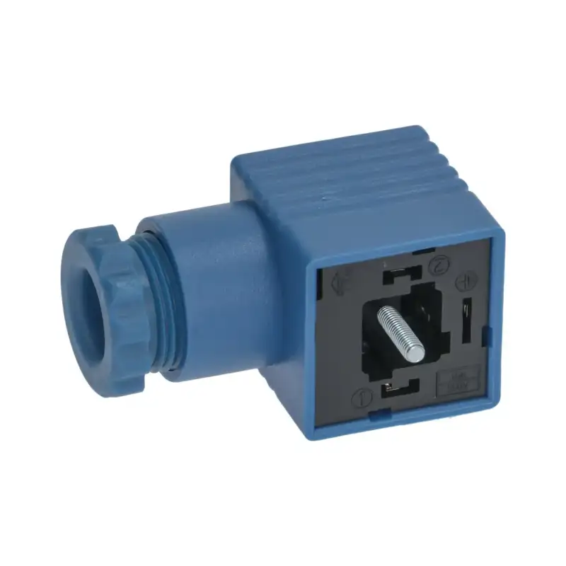 Castel PG9 Solenoid Connector – IP65, Gasketed