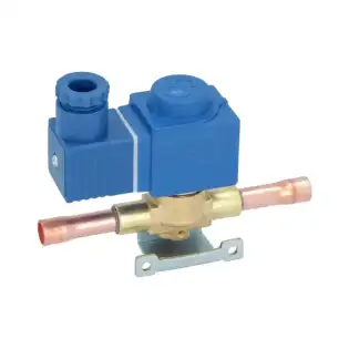 Castel 1028/3A6 Ø 3/8″ Direct-Action NC Solenoid Valve with 220 V Coil & Connector