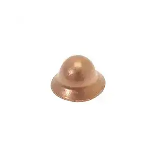 Bouchon en cuivre pour tuyau de ¼ de pouce.