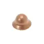 Capuchón de cobre para tubería de ¼ pulgadas.