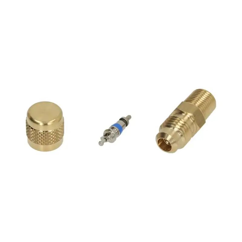 Access Valve ¼″ SAE × ⅛″ NPT