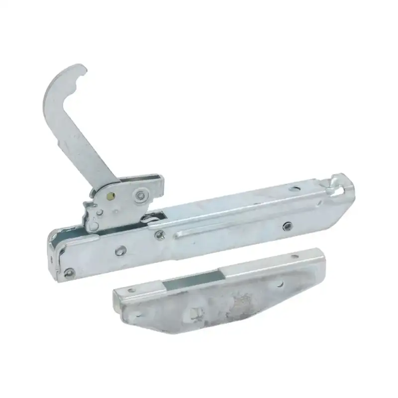 Bisagra de puerta izquierda/derecha para horno Gam & Smeg | Montaje de 120 mm, longitud de 165 mm.