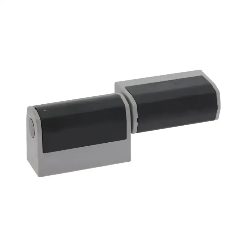 Intertecnica 2530MB Scharnier met Oprijplaat | Verstelbare Deurstopper 67-90 mm