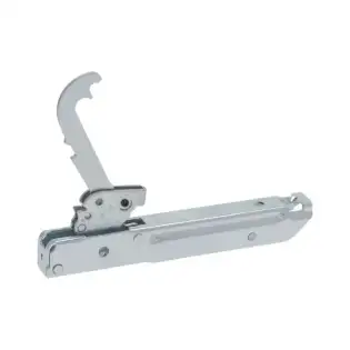 Smeg OEM Zmienny zawias do piekarnika 931331388 | Odległość między otworami: 120 mm, Długość: 165 mm