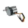 Motor de engrenagens BRAS & Ugolini Mechtex 15A CSC01 - 230 V 50 Hz, 33 RPM.