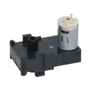 RHEAVENDORS 24 VDC 97 rpm tandwielmotor - oplosbare trechterscroll.