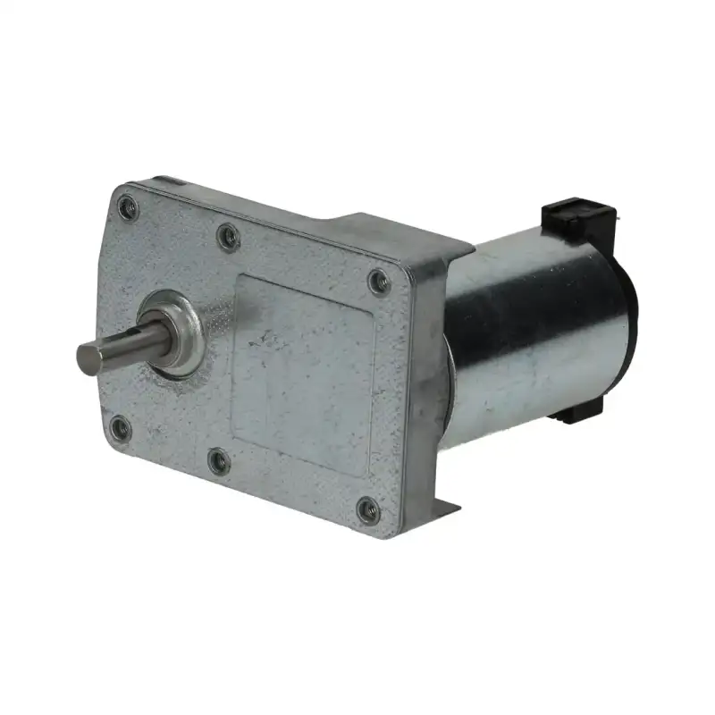 Motorredutor Crouzet 24 V 3000 RPM com pino em formato D de 7×8 mm para torradeiras Fimar & Sirman.
