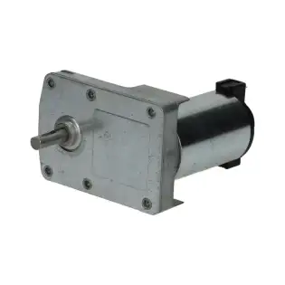 Motorredutor Crouzet 24 V 3000 RPM com pino em formato D de 7×8 mm para torradeiras Fimar & Sirman.