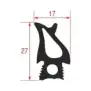 Junta racional para puerta de horno 1475x475 mm 20.00.398P | Pieza de repuesto OEM