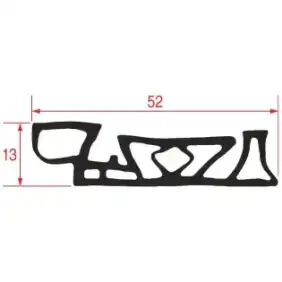Rational Uszczelka wózka pieca 775 mm - Oryginalna część zamienna OEM