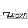 Rational Junta de la puerta del horno de 775 mm - Pieza de repuesto OEM
