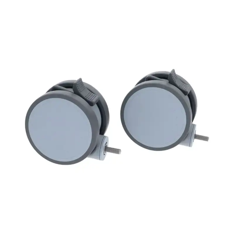 Rational Rueda pivotante giratoria con freno - 2 piezas 87,01,934S - Pieza de repuesto OEM