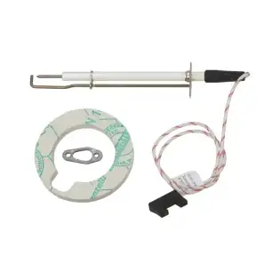 Rational Round Ignition Plug 87,00,662 ø 9x166 mm with Cable - OEM Spare Part