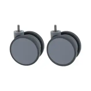 Svängbar hjul med pivot - 2 st 87,01,933S - OEM Rational reservdel