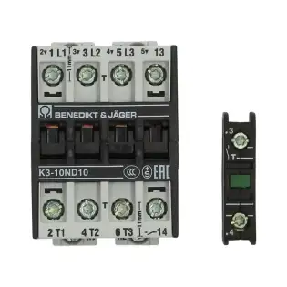 Contactor Benedikt/Jager K3-10ND10 40,03,684S - OEM Rational Reserveonderdeel