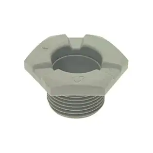 Plastisk afløbsmontering ø 3/4" – Kompatibelt opvaskemaskine reservedel til Amika, Colged, Elettrobar, Wolk.