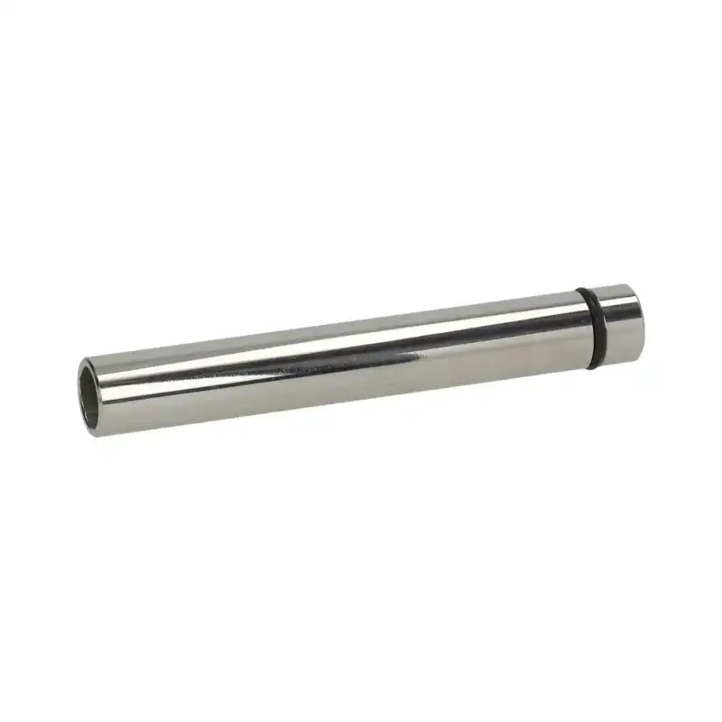 Overflow Pipe in Chrome Plated Brass – ø 20 mm, 144 mm Height – For Drain Assembly ø 3/4" – RDF Rub. Del Friuli