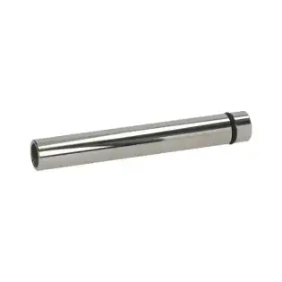 Overflow Pipe in Chrome Plated Brass – ø 20 mm, 144 mm Height – For Drain Assembly ø 3/4" – RDF Rub. Del Friuli