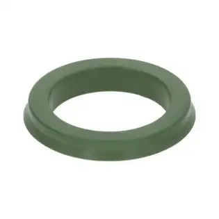 Junta FKM verde para tubo de desbordamiento - Compatible con lavavajillas y lavavasos KRUPPS - Fabricado en Italia.