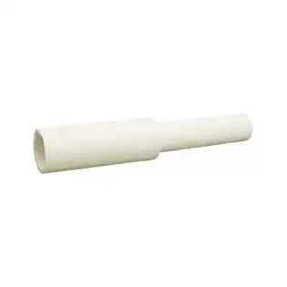 Overflow Pipe ø 25/18 x 150 mm Rubber for Brema, Emmepi, Luxia, NTF, Spaziale, and Zanussi Icemakers