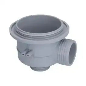 Cuerpo de salida de drenaje para lavavajillas AMIKA, APACH, COLGED, ELETTROBAR, EUROWASH, WOLK - OEM fabricado en Italia.