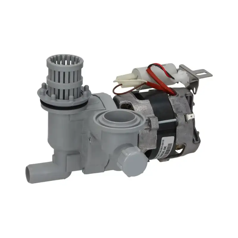 El-pumpe LGB W180SX 0,25HK til opvaskemaskiner - 230V, 2800 omdr./min., manifold og filter.