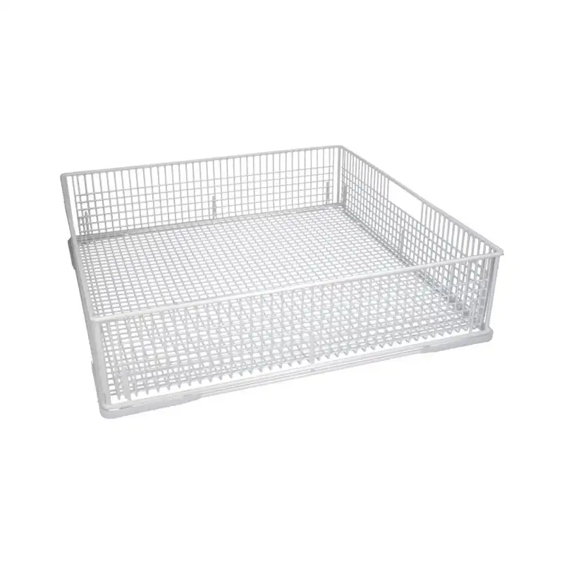Glass Basket 500x500x120 mm – Plastic-Coated Iron Wire – Compatible with DIHR, LUXIA, PROJECT SYSTEMS, and UNIVERBAR