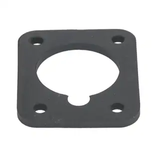 Junta plana de borracha 87x70x5 mm - Compatível com os modelos ELFRAMO, DESCO, EMMEPI, KOMEL, SAMMIC.