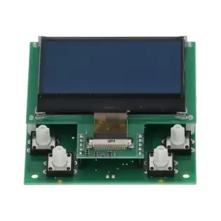 Tabellone display Eureka 230V 4 pulsanti OD Logo Eureka 9.7 OEM J4410,0001EUR02XX – Compatibile con macinacaffè Olympus e Zenith