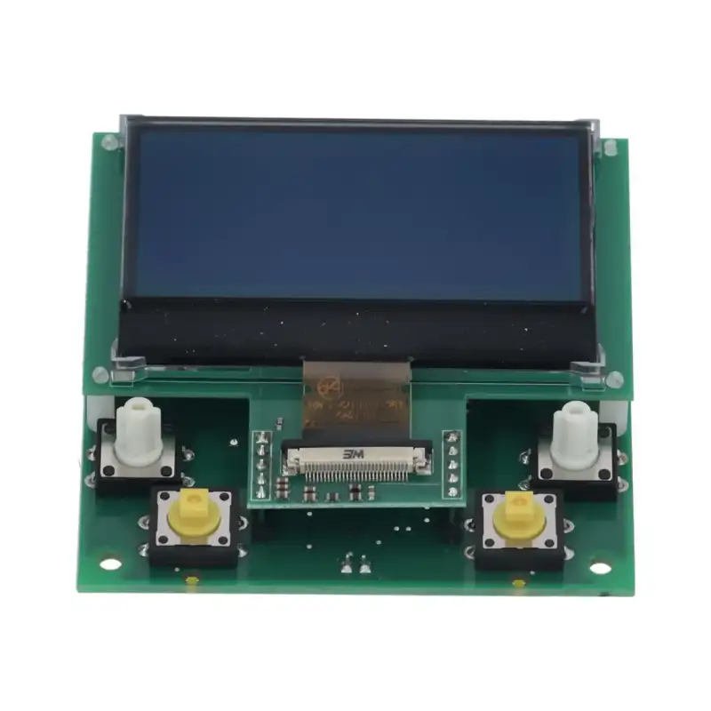Tableau d'affichage Eureka 230V 4 boutons Logo Eureka OEM J44100001RCR00xxx - Compatible avec les broyeurs Nadir et Olympus
