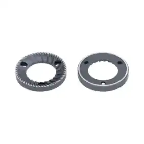 Eureka OEM Flade Slibeburrer Par 65mm MAC64ITA-HPCP - Kompatibel med Helios 65 kværne.