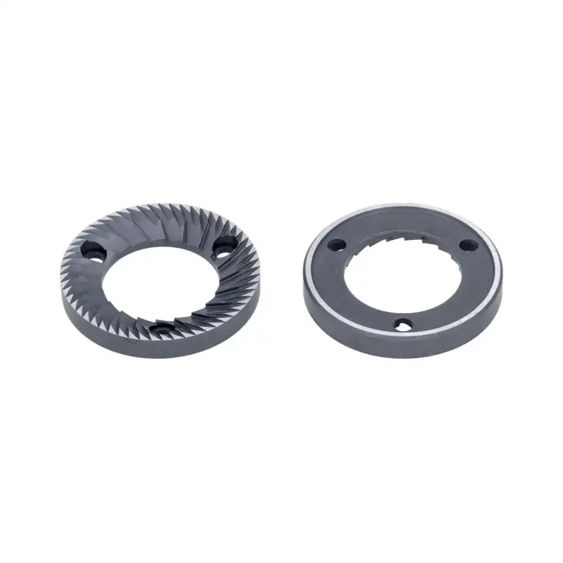 Meules plates de broyage Eureka OEM Pair 65mm MAC64ITA-HPCP - Compatible avec les broyeurs Helios 65