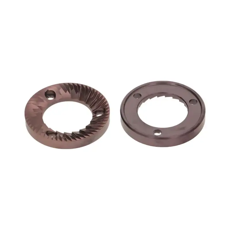 Eureka OEM Grinding Burrs Pair ø 65mm Redspeed – MAC64ITARSPEEDCP – Compatible with Atom Excellence 65 Grinders