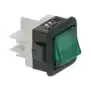 2-pole switch Colged Elettrobar 213007 with green light